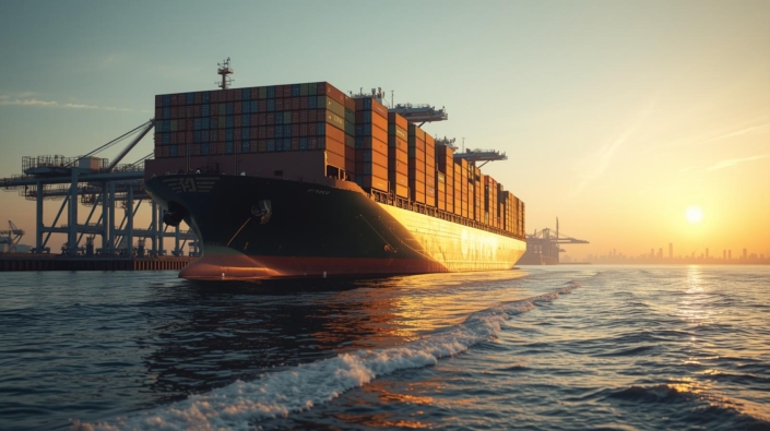 Container ship, FCL containers, LCL containers