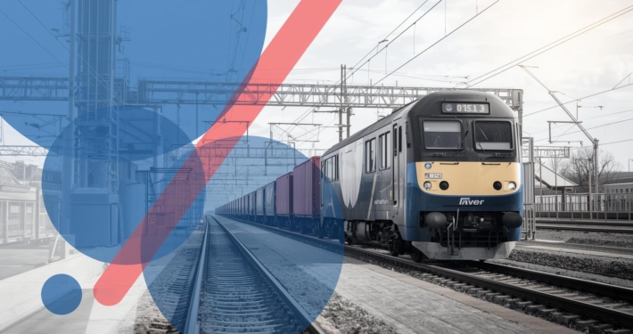rail freight from China to the UK freight train